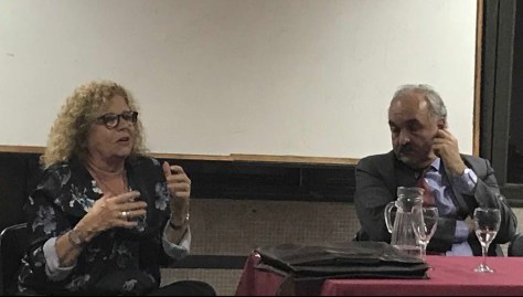 Profesora Gladys Lechini y  Sherpa Pedro Villagra Delgado